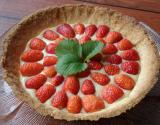 Tarte aux fraises à la crème pâtissière