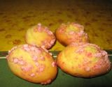 Madeleines aux pralines roses