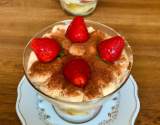 Tiramisu fraise poire