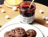 Sablés chocolatés - Confiture de Myrtilles et Cassis Bonne Maman