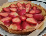 Tarte frangipane aux fraises