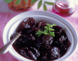 Far Breton, pruneaux au vin rouge