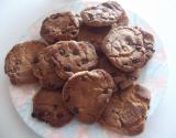 Cookies au chocolat et sucre brun