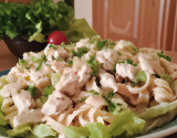 Salade de pâtes au poulet facile