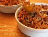 Crumble de mirabelles aux petits-beurre