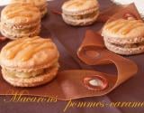 Macarons aux pommes au caramel