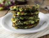 Galettes de quinoa, épinard et brocolis