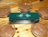 Mousse au chocolat et à la menthe