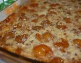 Gratin de mirabelles aux noisettes et aux amandes