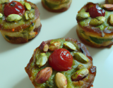 Mini cake aux tomates et pistaches