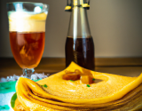 Pâte à crêpes à la bière et Grand Marnier