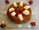 La finesse exquise du baba aux fraises