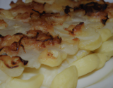 Gratin de pommes de terre et morteau