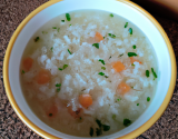 Soupe de riz maison