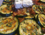 Poêlée chèvre courgette