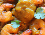 Crevettes au curry traditionnelles