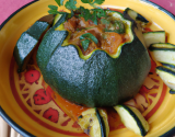 Tajine de courgette farcis