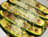 Courgettes à la parmesane