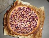 Tarte mascarpone et framboises