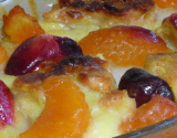 Gratinée d'anglaise aux fruits caramélisés