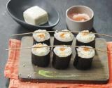 Maki à la truite "sésame-citron vert"