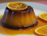 Fondant à l'orange en croûte caramélisée