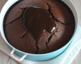 Cake au chocolat noir à la cocotte