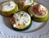 Courgettes farcies au fromage blanc