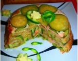 Terrine de courgettes et saumon fumé