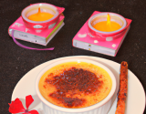 Crème brûlée à la liqueur de coquelicot de Nemours