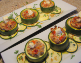 Courgettes farcies rapides