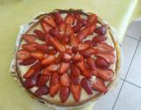 Tarte aux fraises rafraîchissante et gourmande