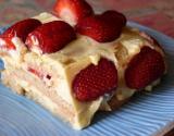 Délice de tiramisu aux fraises