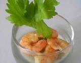 Verrine crevettes-citron