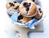 Muffins aux myrtilles sauvages