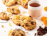 Cookies moelleux/choco/orange/abricot