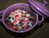 Mini-clafoutis aux fruits rouges