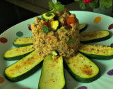 Taboulé de quinoa et courgettes