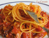 Spaghetti au ragoût de petits calmars