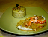 Filet de carrelet sauce crevettes