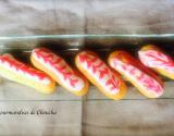 Minis éclairs à la crème pâtissière vanille et rhum