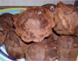 Muffin extra tout chocolat aux pépites de chocolat