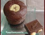 Muffins chocolat bananes