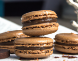 Macarons au chocolat de Delphine