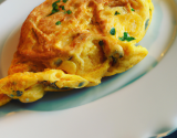 Omelette aux pâtes