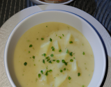 Soupe rapide poireaux-pomme de terre