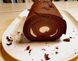 Bûche au chocolat (à la Lenotre)