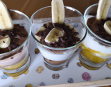 Le gloubiboulga : yaourt nature, chocolat et banane