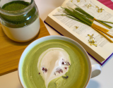 Crème au thé vert Matcha