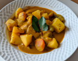 Curry de pommes de terre maison